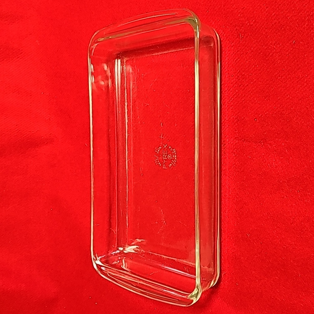 Vtg PYREX 232 clear 2qt Casserole Lasagna Baking pan